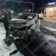Զովունիում «Hyundai»-ն բախվել է 2 մեքենաների, կոտրել սյունը, փլուզել բնակչի տան քարե պարիսպը. վարորդը եղել է ոչ սթափ