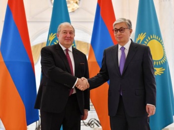 Հանդիպել են Հայաստանի ու Ղասախստանի նախագահնե...