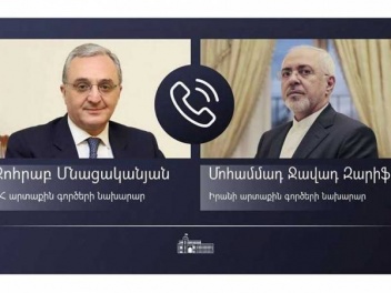 Главы МИД Армении и Ирана обсудили вопросы бе...