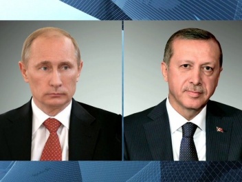 Путин обсудил с Эрдоганом работу российско-ту...