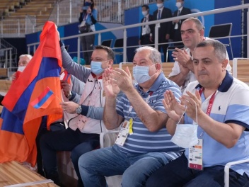 Արմեն Սարգսյանը Տոկիոյի օլիմպիական մարզադաշտո...