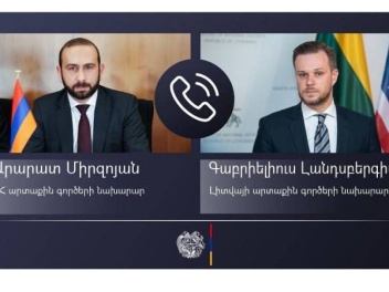 Հայաստանի և Լիտվայի արտաքին գործերի նախարարները հեռախոսազրույց են անցկացրել