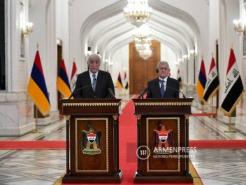 Վահագն Խաչատուրյանը Իրաքի նախագահին ներկայացրել է Հայաստանի քայլերը Հարավային Կովկասում խաղաղության հաստատման ուղղությամբ