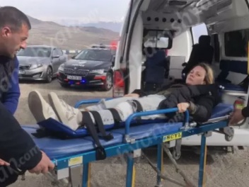 «BMW» մակնիշի մոտոցիկլով Վայոց ձորի մարզում վթարի են ենթարկվել ՌԴ քաղաքացի ամուսինները