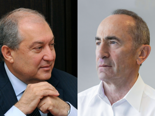 Армен Саркисян встретился с Робертом Кочаряно...