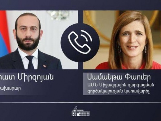 Միրզոյանը Սամանթա Փաուերին է ներկայացրել Ժնևո...