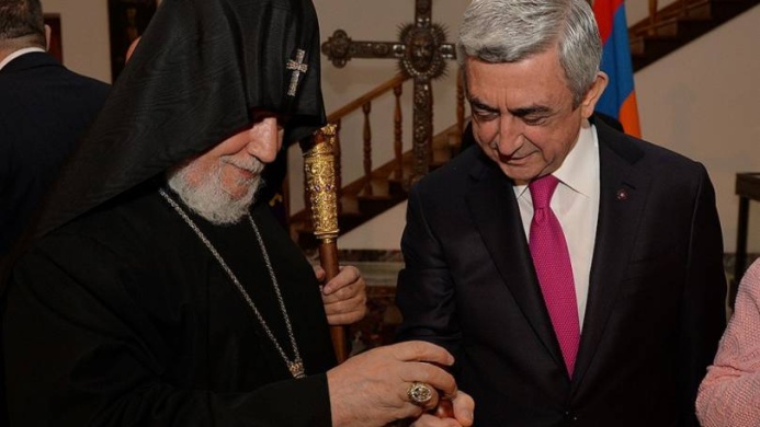 Կաթողիկոսը չընկավ Սերժ Սարգսյանի թակարդը