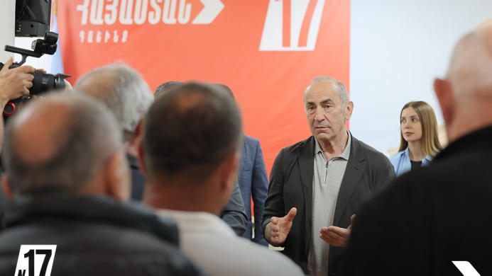 Ռոբերտ Քոչարյանի հարցազրույցը՝ Մեղրիից