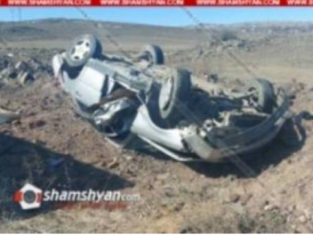 Ողբերգական ավտովթար է տեղի ունեցել Արագածոտնի մարզում, վարորդը մահացել է