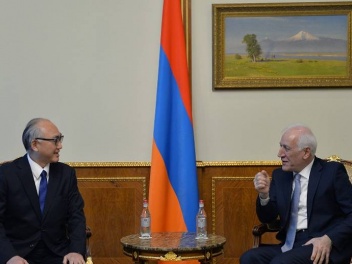 ՀՀ նախագահն ու Ֆուկուսիմա Մասանորին մտքեր են փոխանակել հայ-ճապոնական երկկողմ օրակարգի շուրջ