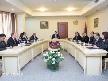 Արգիշտի Քյարամյանը խորհրդակցություններ է անցկացրել