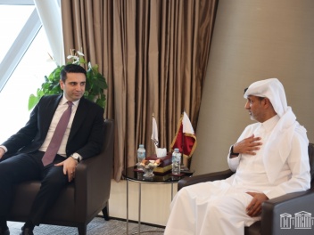 Ալեն Սիմոնյանը հանդիպել է Կատարի ֆուտբոլի ասոցիացիայի նախագահին