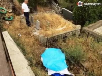 Թաիրով գյուղում հոր գերեզմանի մոտ հայտնաբերվել է որդու դին