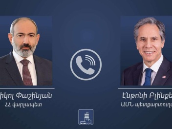 Վարչապետ Փաշինյանը հեռախոսազրույց է ունեցել Էնթոնի Բլինքենի հետ