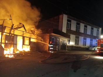 Աքորի գյուղում չգործող պահեստ է այրվել
