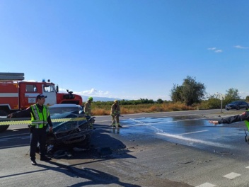 Երևան-Երասխ ավտոճանապարհին բախվել են «Mercede...