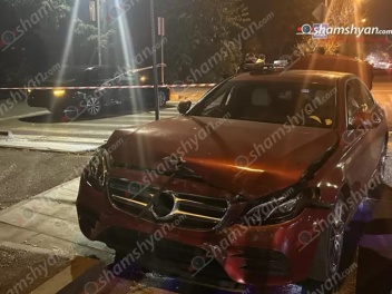 Երևանում բախվել են 2 «Mercedes». կա տուժած