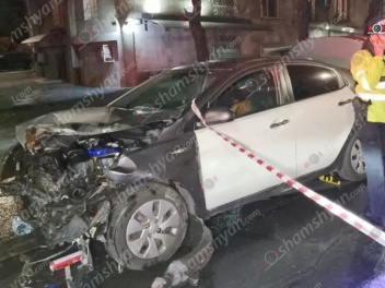 Երևանում բախվել են «Kia Forte»-ն ու «Opel Astra»-ն․ կան տուժածներ