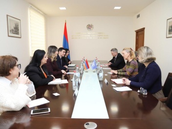 Սրբուհի Գալյանն ընդունել է ՀՀ-ում ՄԱԿ-ի մշտակ...