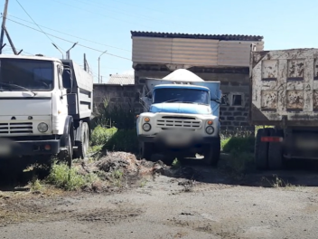 Ապօրինի արդյունահանում Դարբնիկ գյուղի տարածքում. Մասիսի ոստիկանների բացահայտումը