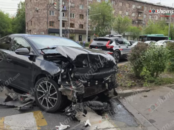 Բախվել են «Hyundai Elantra»-ն ու «Opel Zafira»-ն