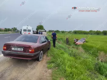 Փոքր Վեդիում բախվել են Opel-ը և Nissan March-...