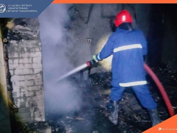Մերձավանում տուն է այրվել
