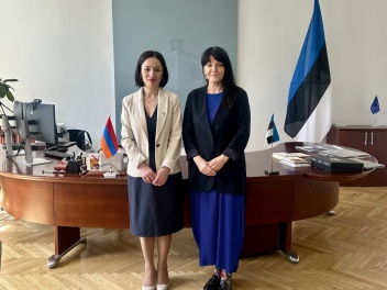 Ժաննա Անդրեասյանը հանդիպել է Էստոնիայի մշակու...