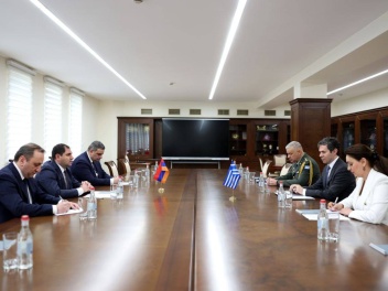 Քննարկվել են պաշտպանության բնագավառում Հայաստան-Հունաստան համագործակցությանը վերաբերող հարցեր