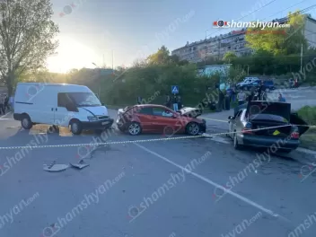 Շղթայական ավտովթար Վանաձորում. կա 11 վիրավոր