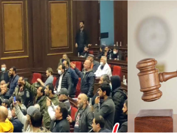 Փաստաթուղթ. որոշում՝ Ազգային ժողով,Կառավարություն ներխուժած անձանց գործով. «Ժողովուրդ»