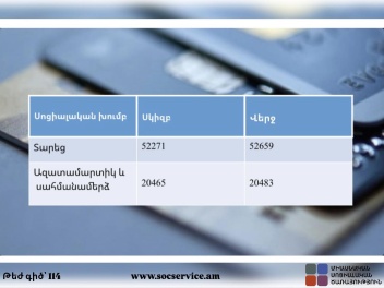 Ներկայացվել են ԽՍՀՄ խնայբանկում ավանդների դիմ...