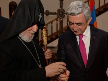 Կաթողիկոսը չընկավ Սերժ Սարգսյանի թակարդը
