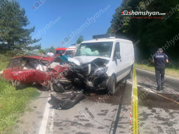 Վանաձոր-Դիլիջան ճանապարհին բախվել են «Mercede...