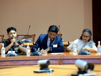 ԶՈՒ ԳՇ պետը Հնդկաստանի ազգային պաշտպանական քո...