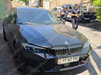 Առինջ գյուղում գողացել են «BMW»-ի կողային հայ...