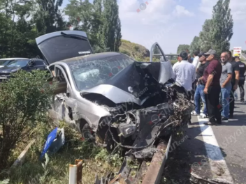 Երևան-Սևան-Իջևան ճանապարհին «Opel Astra»-ն դո...