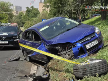 Երևանում բախվել են «Ford Focus»-ն ու ՊՆ-ին պա...