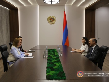 ՀՀ ԱԽ քարտուղար Արմեն Գրիգորյանն ընդունել է Կ...