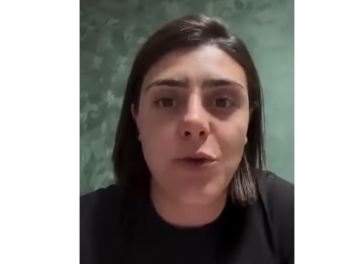 Երևանի ռեստորանում ադրբեջանցի աղջիկը խմում է...