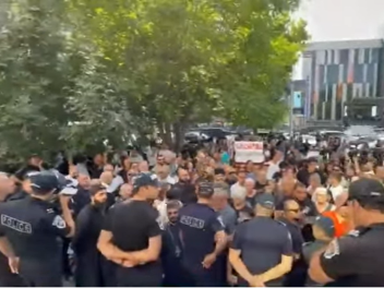 Իրավիճակը դատարանի առջև, որտեղ ընթանում է Բագ...
