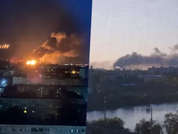 Украинские дроны вторую ночь подряд атаковали...