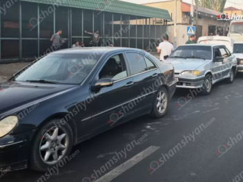 Երևանում բախվել են բեռնատարը, «ՎԱԶ 2107»-ը, «...