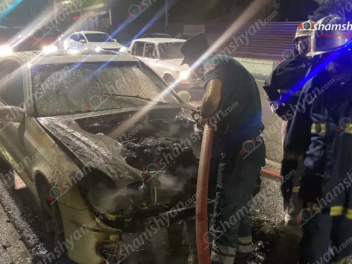 Երևանում հրդեհ է բռնկվել «Mercedes»-ում. այն...