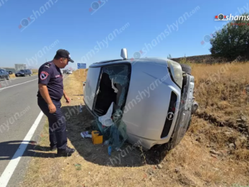 Կոտայքում բախվել են «Volkswagen Jetta»-ն ու «...