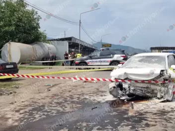 Նոյեմբերյան-Բագրատաշեն ավտոճանապարհին բախվել...
