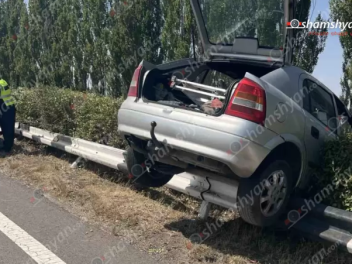 Կոտայքում «Opel»-ը հայտնվել է բաժանարար գոտու...