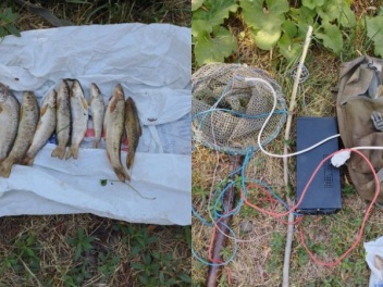 Քաղաքացին Մարմարիկ գետից էլեկտրական հոսանքահարման միջոցով կարմրախայտ է որսացել