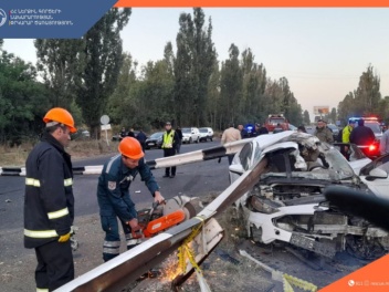 Երևան-Սևան ճանապարհին «Ford»-ը դուրս է եկել ե...