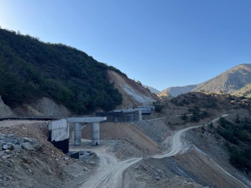 Քաջարան-Ագարակ ճանապարհահատվածի շինարարությու...